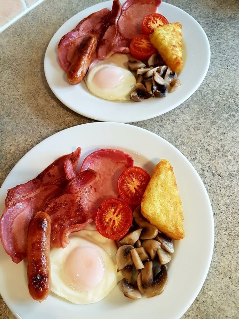 A Full English Breakfast at Kenella House